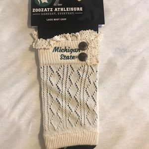 Michigan state boot cuffs
